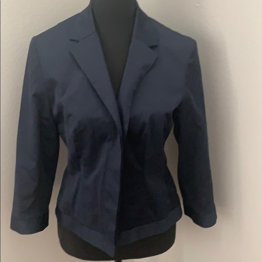 Ann Taylor blazer blue